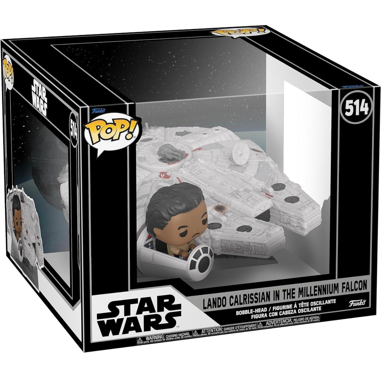 Lando Calrissian in the Millennium Falcon Funko POP
