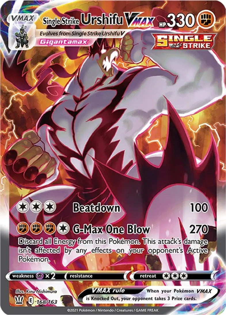 Single Strike Urshifu Vmax