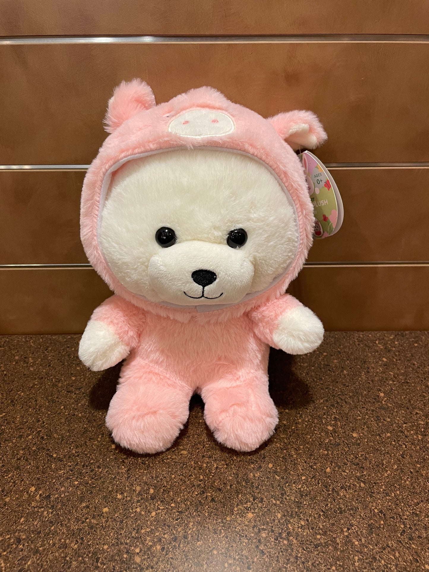 Bear in Pig Outfit Plush