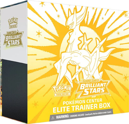 Brilliant Stars Pokemon Center Elite Trainer Box