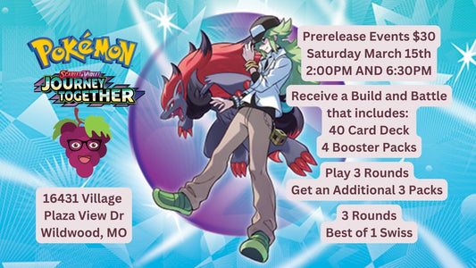 Pokémon Journey Together Pre Release Event!