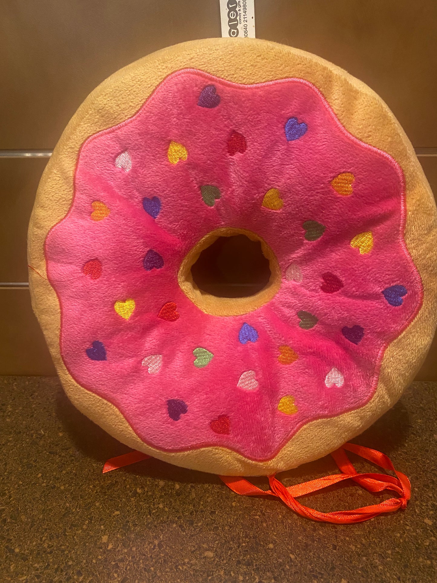 Pink Donut Plush
