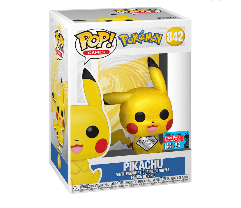 Diamond Pikachu Funko Pop