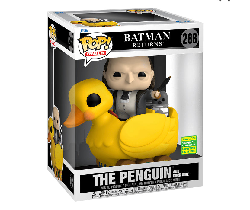 The Penguin and Duck Ride Funko Pop