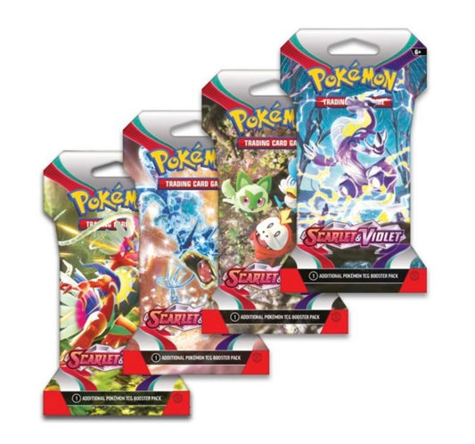 Scarlet and Violet Sleeved Booster